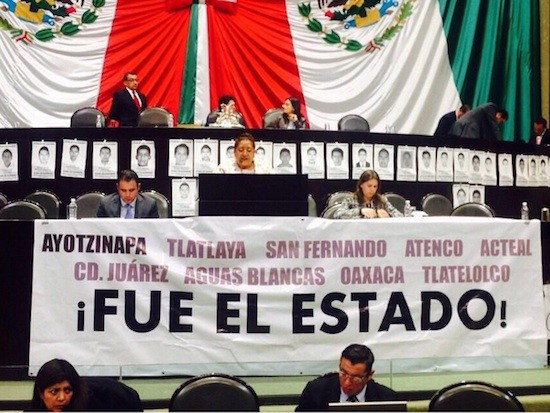 Mexico-DDHH-Manta-PRD-MC-Diputados Derechos humanos en México: el caso de Digna Ochoa