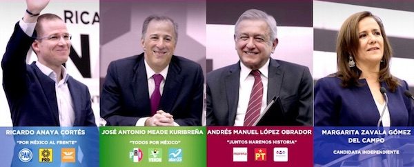 Mexico-candidatos-presidencia-2018-600x242 México sin Miedo 2018 vigilará lo que opinan los “presidenciables” sobre DD HH