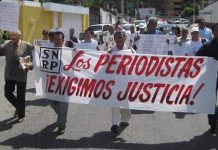 Periodistas mexicanos marchan contra la impunidad