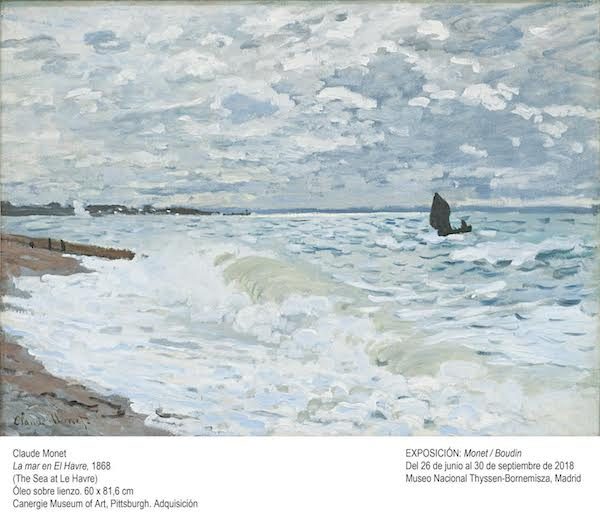 Monet-El-Havre-600x523 Claude Monet y Eugène Boudin, obras paralelas