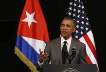 Obama pronuncia su discurso al pueblo cubano. Foto Jorge Luis Baños/IPS