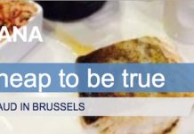 Portada del informe de Oceana sobre el fraude en el pescado ofrecido por restaurantes en Bruselas