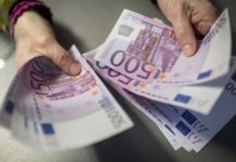 Pagos en efectivo con billetes de 500 euros