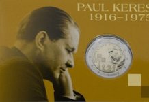 Imagen de Paul Keres y de la moneda de 2 euros