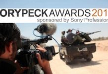 Banner de los Premios Rory Peck 2015