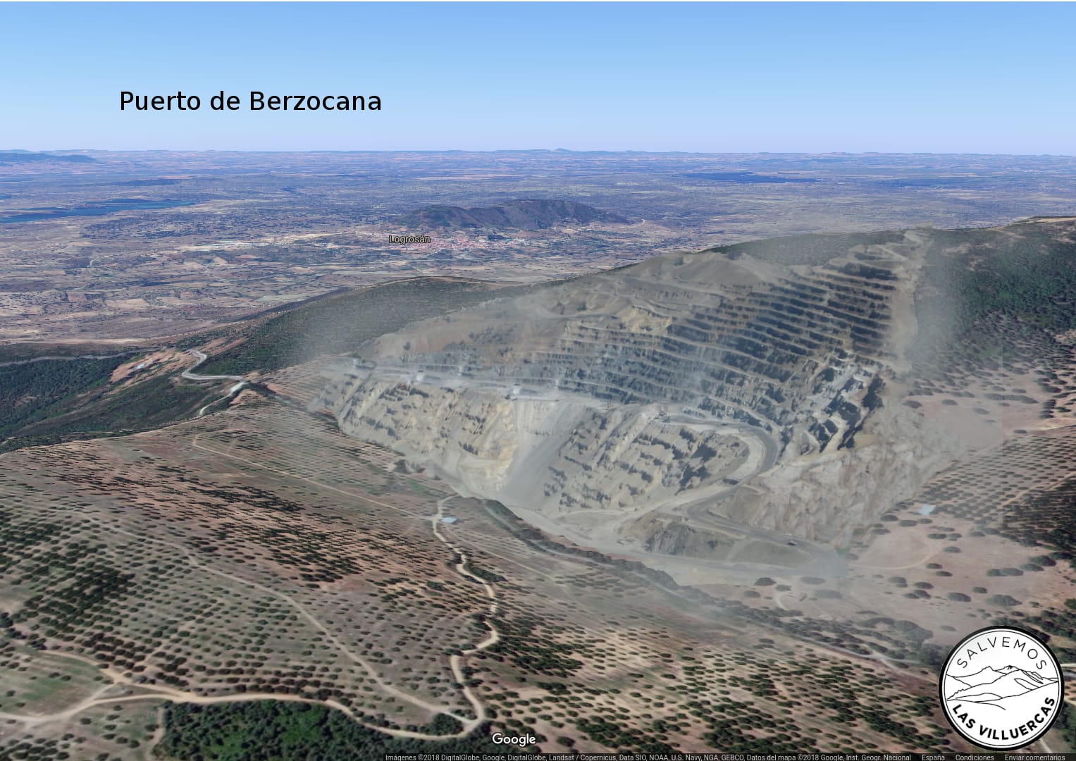 Puerto-de-Berzocana-mineras La Plataforma Salvemos Las Villuercas defiende el Geoparque contra las empresas mineras