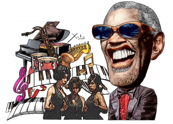 Ray-Charles-por-Xulio-Formoso-600x430 Ray Charles, el “genio”