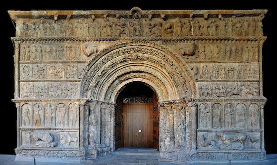 Ripoll-portalada Portalada de Ripoll, patrimonio mundial de la UNESCO