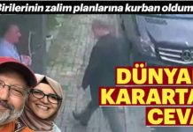 Portada del diario turco Sabah en la que se publica la entrevista con Hatice Cengiz, la prometida de Jamal Khashoggi