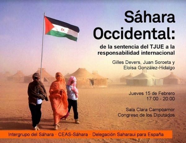 Sahara-Congreso-ES-600x462 Sahara: jornada sobre el acuerdo con Marruecos al que se opone Suecia