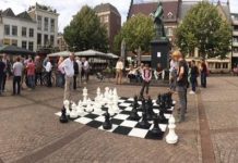 Scheffersplein Dordrecht ajedrez