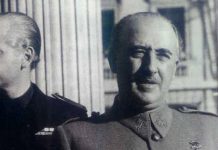 Serrano Suñer y Francisco Franco