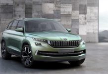 Prototipo del Skoda VisionS presentado por la firma en el Salón Internacional del Automóvil 2016 de Ginebra