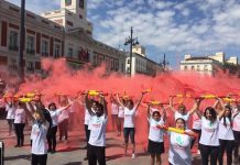 Tauromaquia es Violencia, manifestación en Madrid el 26 de mayo de 2018