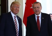Trump con Erdogan en la Casa Blanca