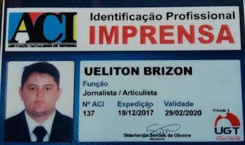 Ueliton-Bayer-Brizon-350x208 Periodistas asesinados en Brasil: Ueliton Bayer Brizon y Jefferson Pureza Lopes