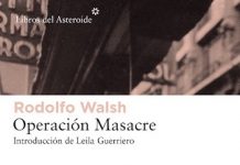 Walsh Operación masacre portada