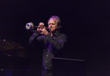 Jazz Madrid 2016. Markus Stockhausen tocando fliscorno. Foto Álvaro López del cerro/Destino Madrid