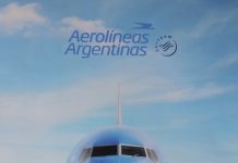 Cartel de Aerolíneas Argentinas