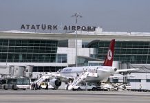 Aeropuerto internacional de Ataturk, Estambul.