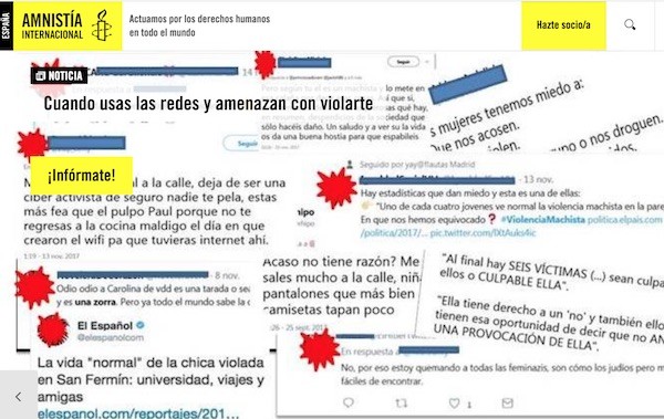 amnistia-violencia-sexual Si una mujer denuncia agresión o violación, criminalizarla es causarle más daño