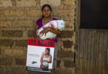 Ana Miriam Moreno, miembro de MILPAH, Santa Elena, La Paz, Honduras © Amnesty International. Photo by Taracena