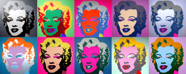 andy-warhol-marilyn Warhol, el artista como estrella