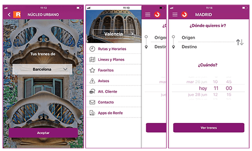 app-cercanías-renfe Accesibilidad: Cercanías Renfe incorporará información en su app