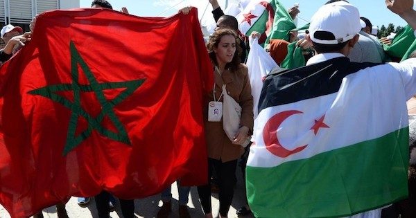banderas-marruecos-sahara-manifestacion-europa-600x315 La situación del idioma español en Marruecos y el Sahara