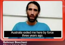 Behrouz Boochani se mantiene activo desde su encierro en Australia