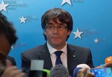 Carles Puigdemont en Bruselas