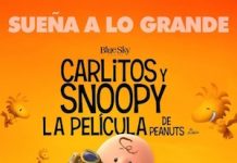 Cartel de Carlitos y Snoopy, la película de Peanuts