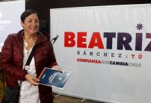 Beatriz Sánchez, candidato a la presidencia de Chile por el Frente Amplio de izquierdas