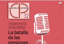 Portada del número 32 de Cuadernos de Periodistas, publicado por la Asociación de la Prensa de Madrid (APM)