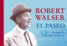 Cubierta de El Paseo, de Robert Walser, editada por Siruela