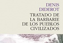 Portada del Tratado de la Barbarie de los pueblos civilizados de Denis Diderot