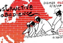 DiEM25 llama a la “Desobediencia Constructiva” contra el G20 para complementar la desobediencia pacífica con contrapropuestas