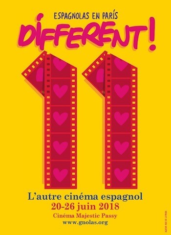 different-2018-cartel Dífferent 11: Encuentros de Cine español en París, homenaje a Juan Diego