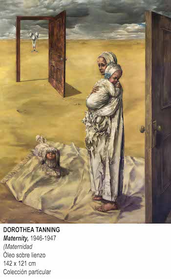 dorothea-tanning-5-Maternity Dorothea Tanning. Las puertas de sus mundos