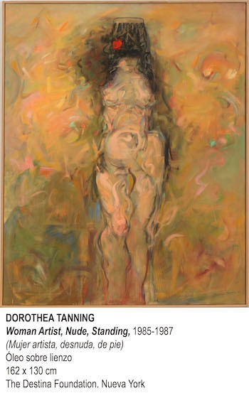 dorothea-tanning-6-Autorretrato-1987 Dorothea Tanning. Las puertas de sus mundos