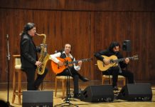 Jorge Pardo, Pepe Habichuela, Josemi Carmona. Auditorio Nacional de Madrid. Foto CNDM