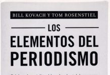 Los elementos del periodismo, portada