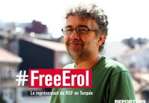 Campaña por la libertad de Erol Önderoglu