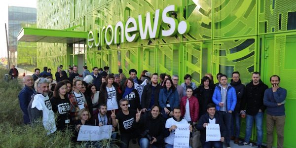 euronews-trabajadores-huelga-600x300 Euronews: más privada, menos europea y multilingüe