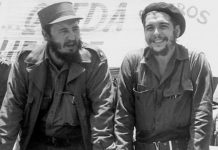 Fidel Castro y Che Guevara