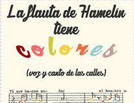 Portada de La flauta de Hamelin tiene colores