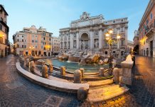 Fontana de Trevi, Roma, Italia