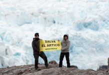 16/06/2016 Expedición 2016 al glaciar Nordenskjöld / Greenpeace © Mario Gómez/