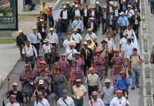 Guatemala: Marcha del Día de la Dignidad y la Resistencia Indígena Foto Asamblea Social y Popular (ASP) copia
