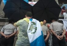 Protestas en Guatemala